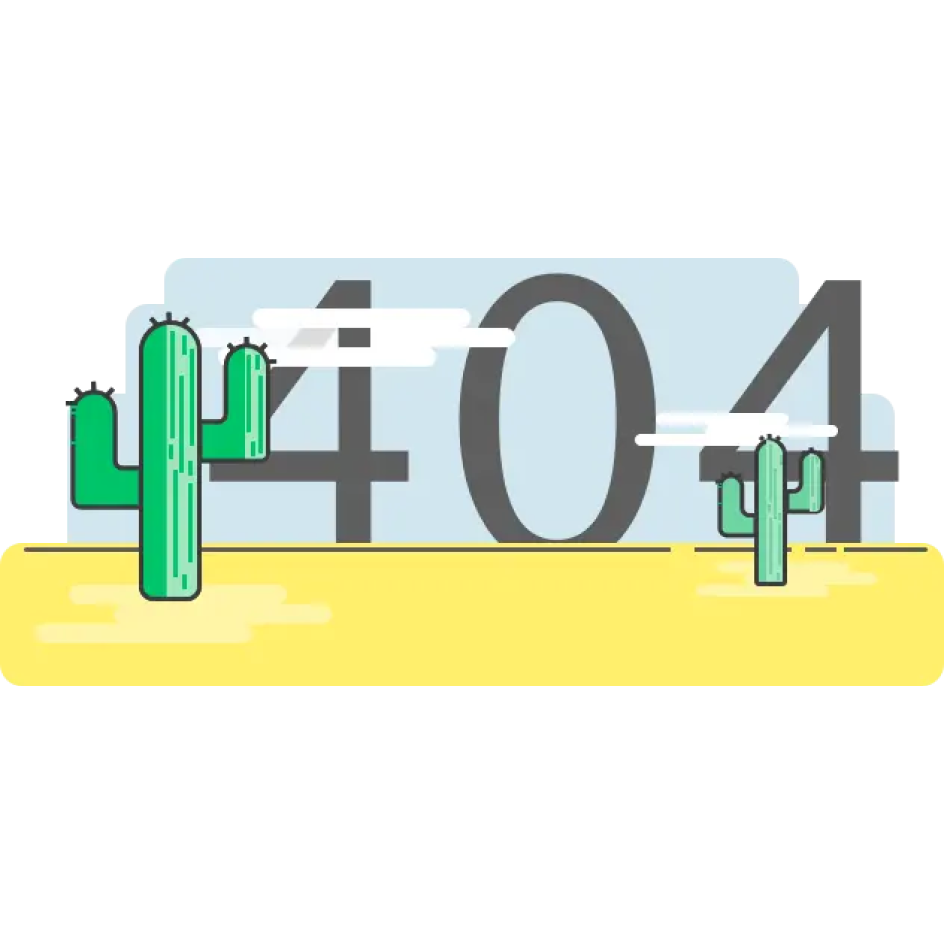 404 page illustration iteration