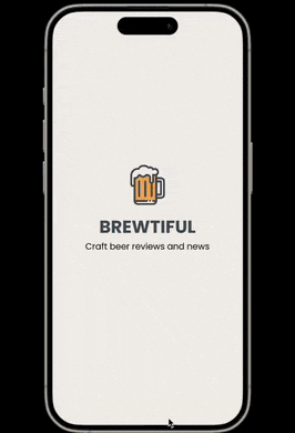 Mobile app design - Beer app